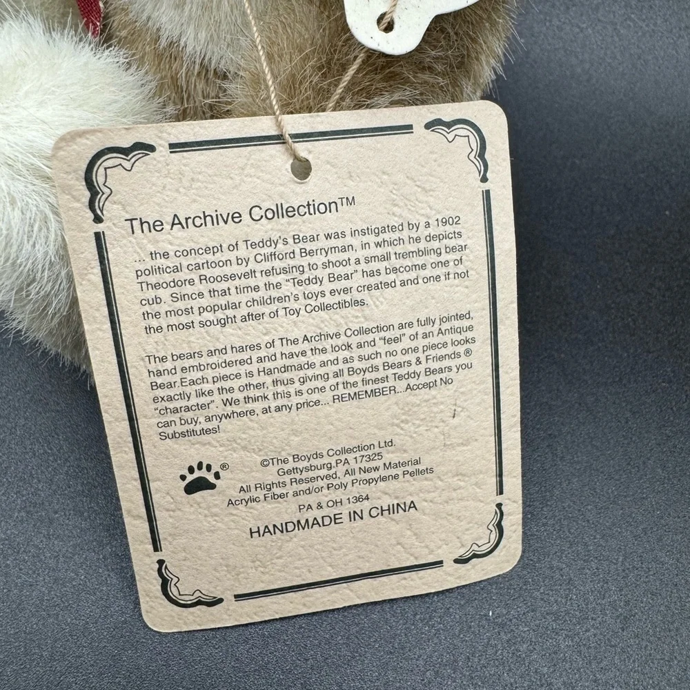 Boyd’s Bears Pirate McNibble Mouse Plush of Indy’s Treasure Set QVC Exclusive